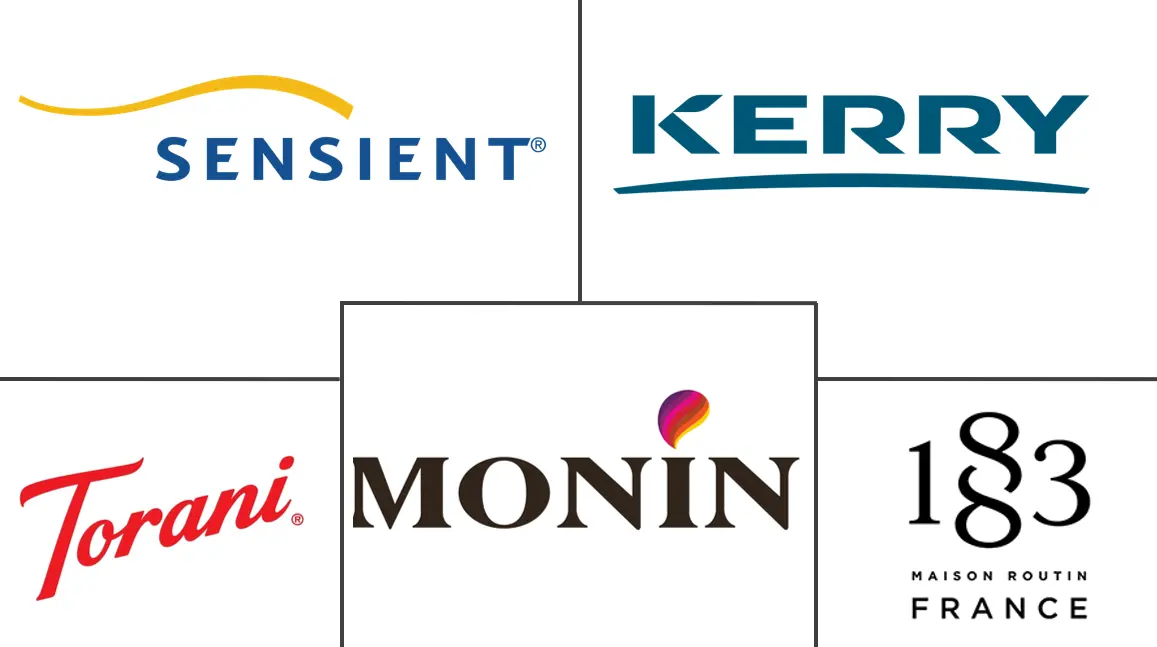 Major players in Flavored Syrups industry