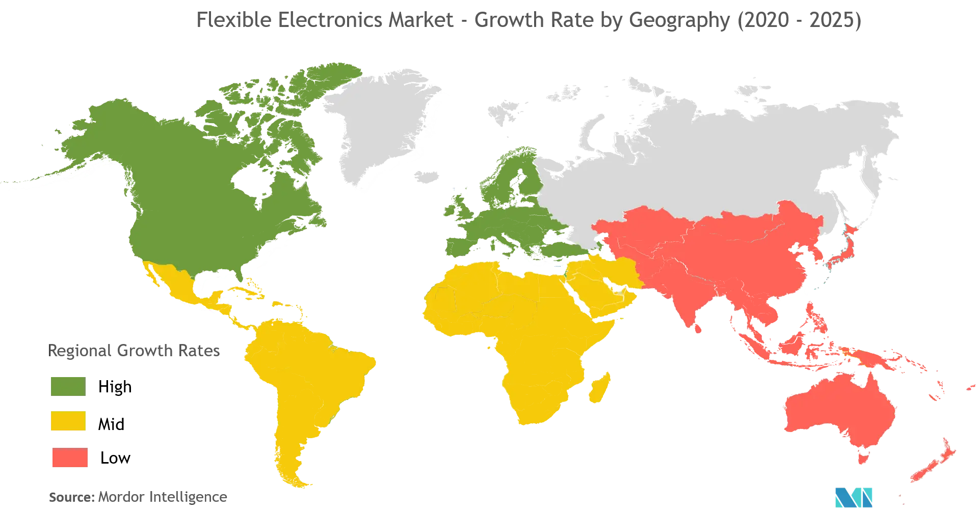 Flexible Electronics Market Growth Rate 