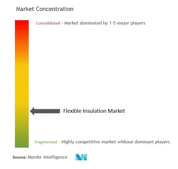 Flexible Insulation Market Concentration
