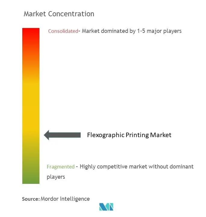 Flexographic Printing Market Concentration