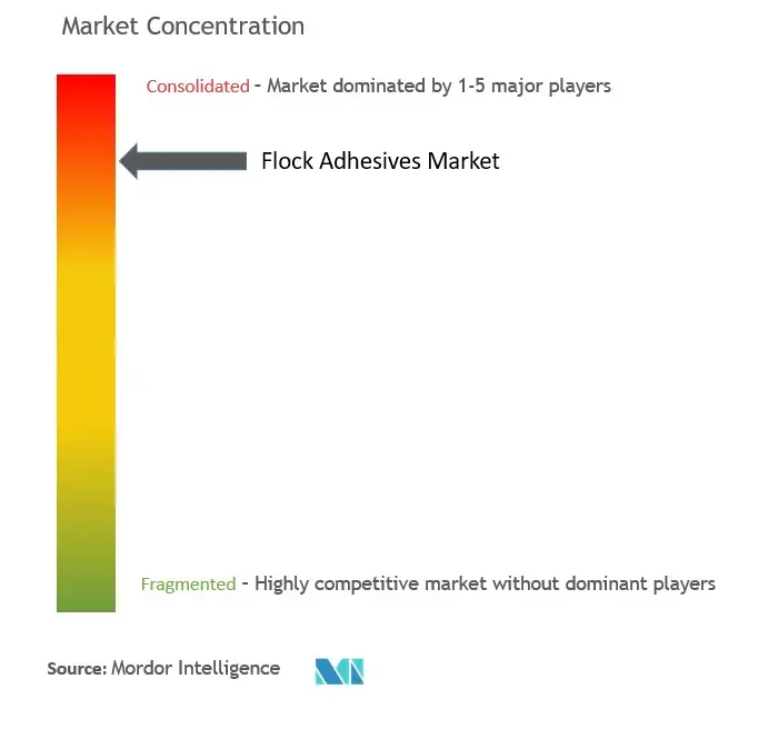 Flock Adhesives Market Concentration