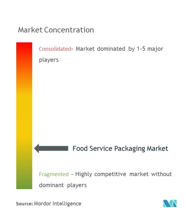 Food Service Packaging Market Concentration