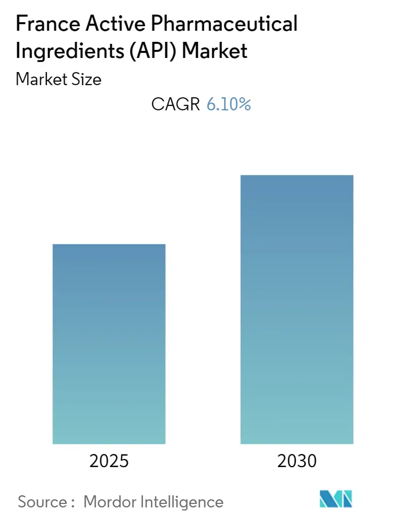 France Active Pharmaceutical Ingredients (API) Market Summary