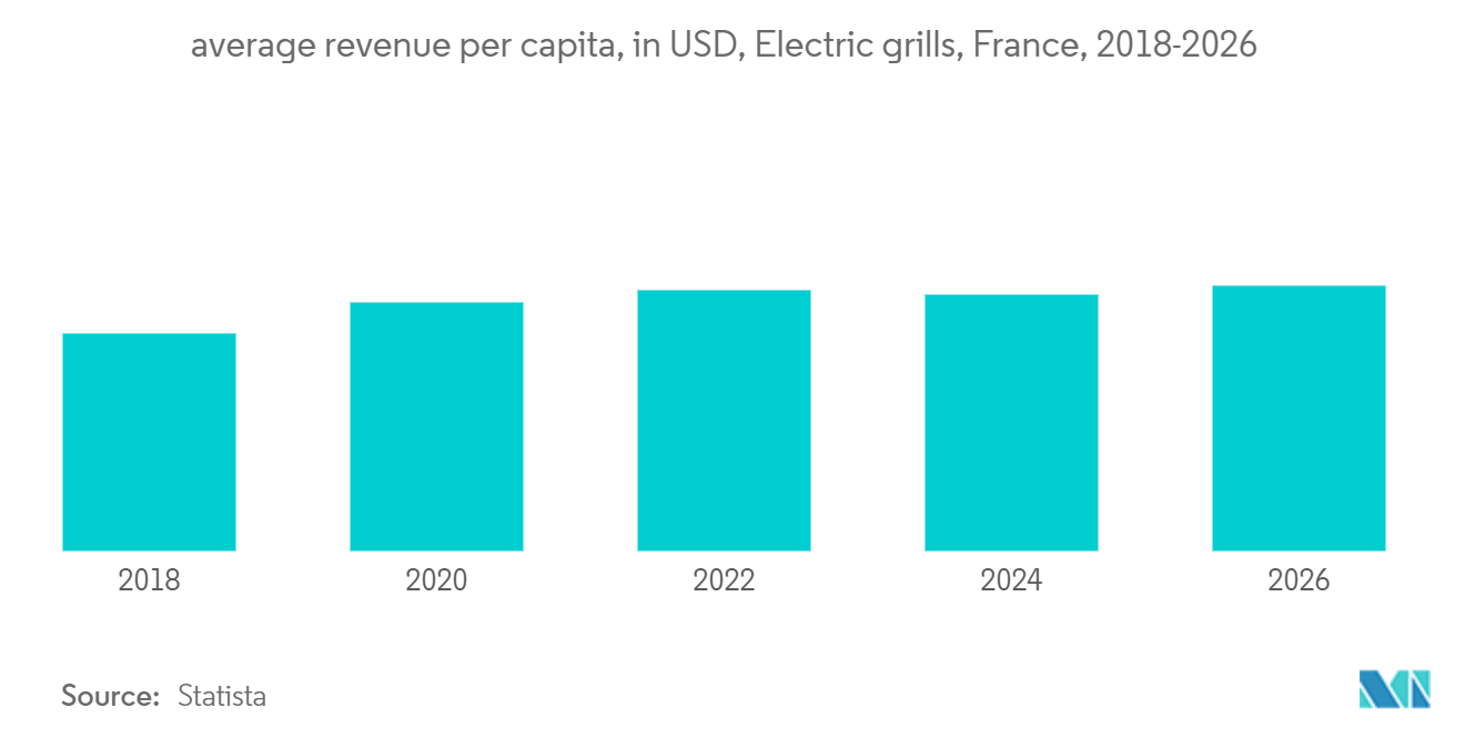 Marché des grils électriques domestiques en France