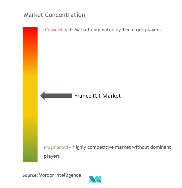 France ICT Market Concentration