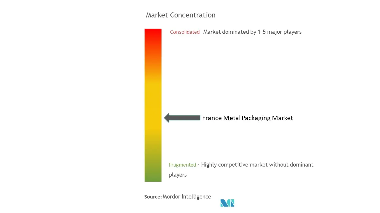 France Metal Packaging Market Concentration