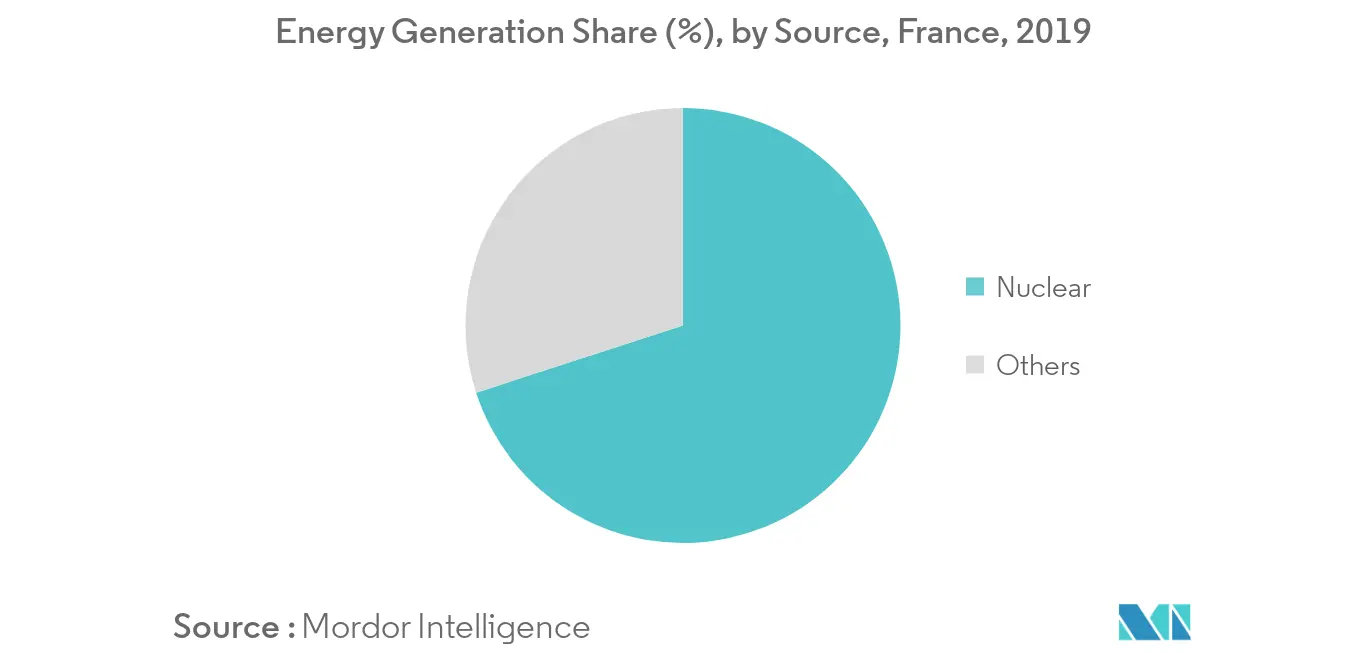 France Nuclear Power Reactor Decommissioning Market - Energy Generation Share