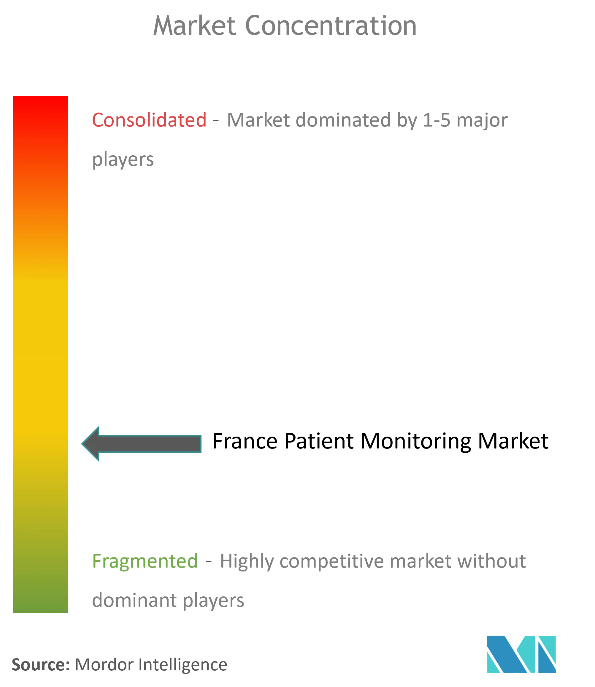 France Patient Monitoring Market Concentration