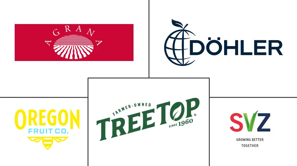 Major players in Fruit Puree industry