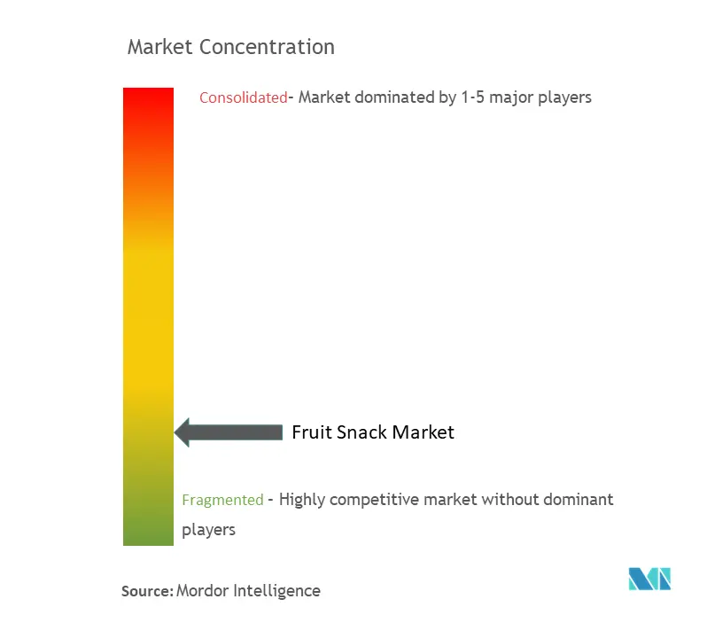 Fruit Snack Market Concentration