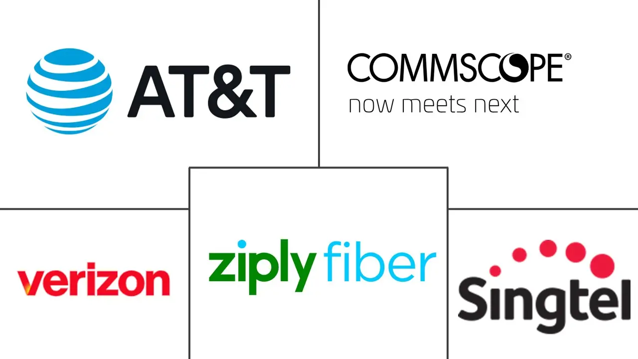 ファイバー・ツー・ザ・ホーム（FTTH）市場 主要プレーヤー