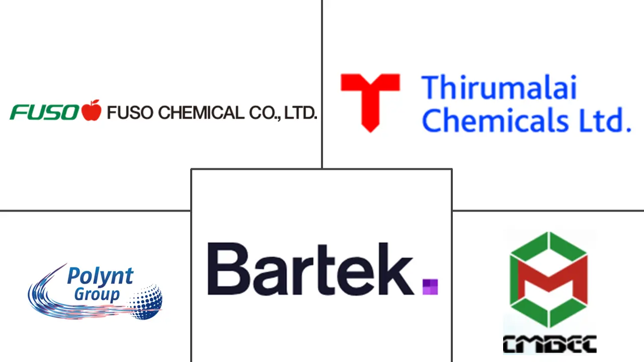 Major players in Fumaric Acid industry