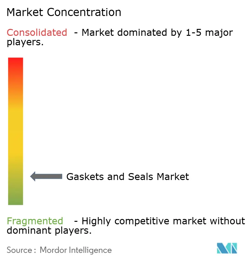 Gaskets And Seals Market Concentration