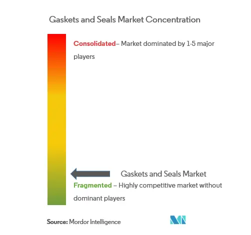 Gaskets and Seals Market Concentration
