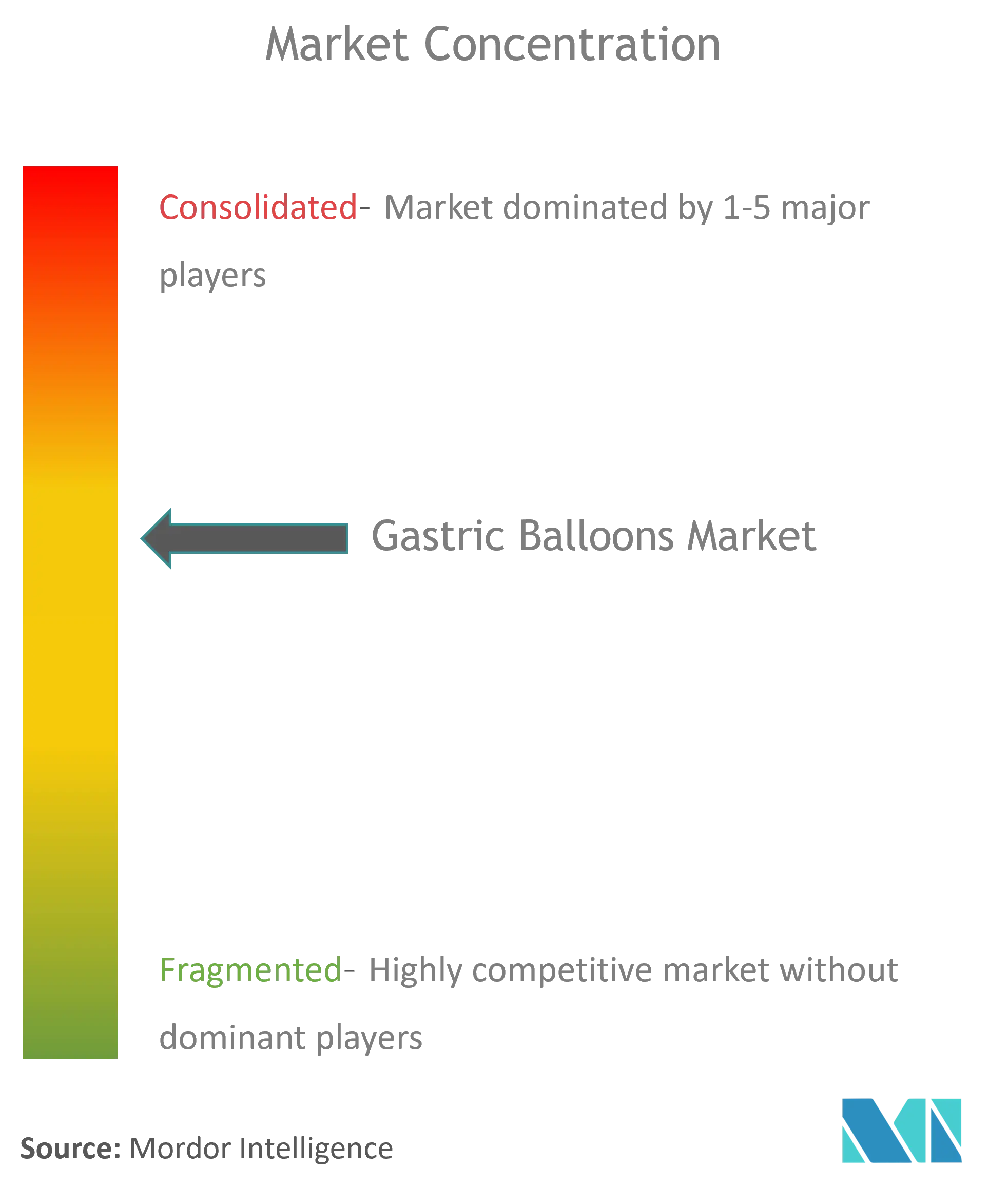 Balones Gástricos GlobalesConcentración del Mercado