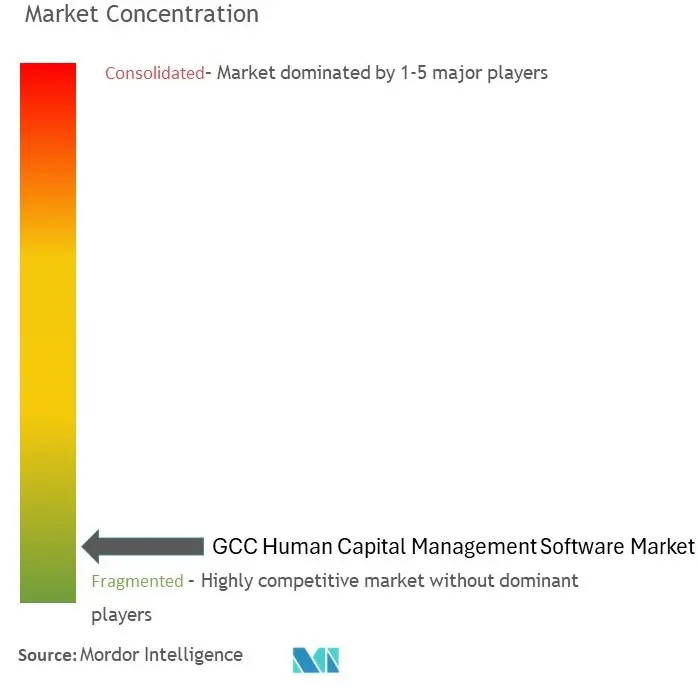 GCC Human Capital Management Software Market Concentration