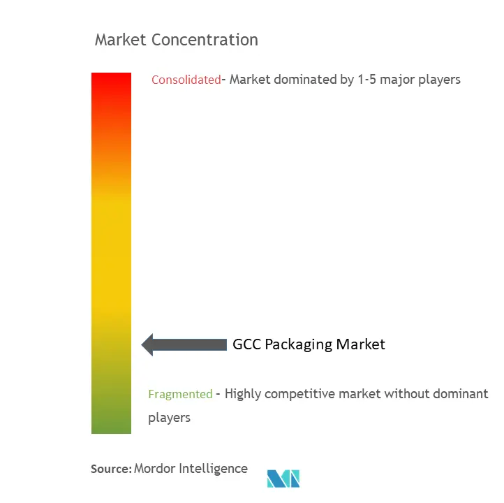GCC Packaging Market Concentration