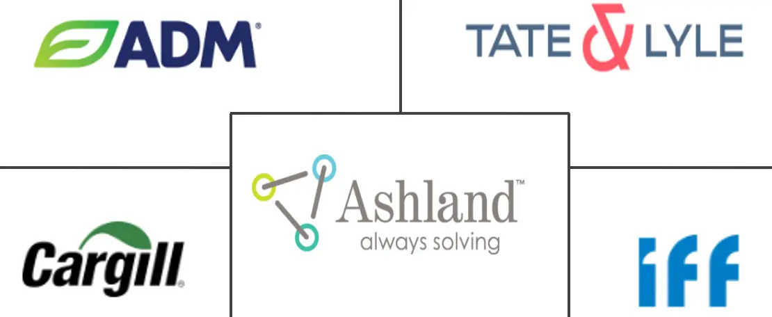 Major players in Gelling Agent industry