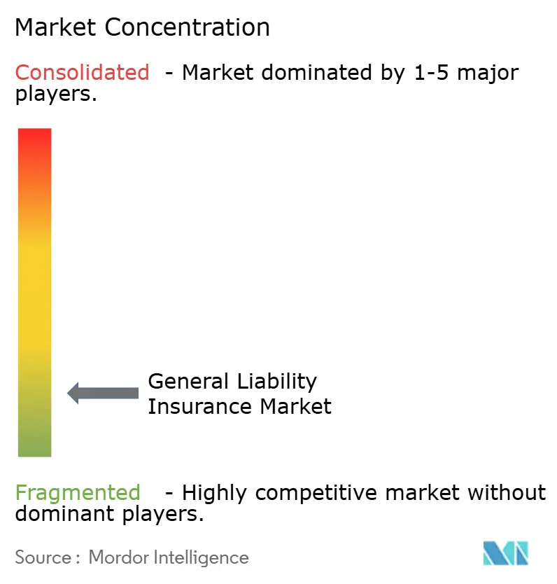General Liability Insurance Market Concentration
