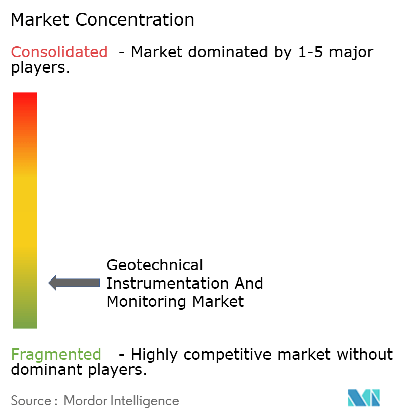 Geotechnical Instrumentation And Monitoring Market Concentration