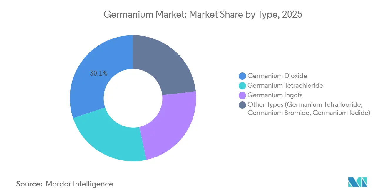 Germanium Market Share by Type, 2025