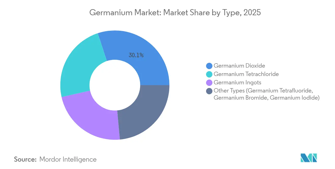 Germanium Market: Market Share by Type, 2025