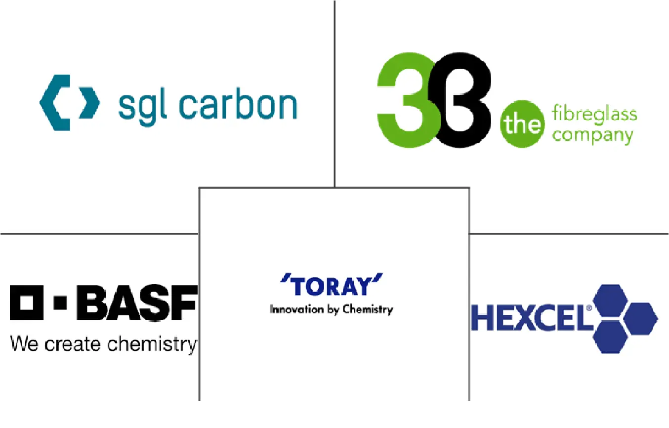 Actores clave del mercado de compuestos de fibra de carbono para automóviles de Alemania