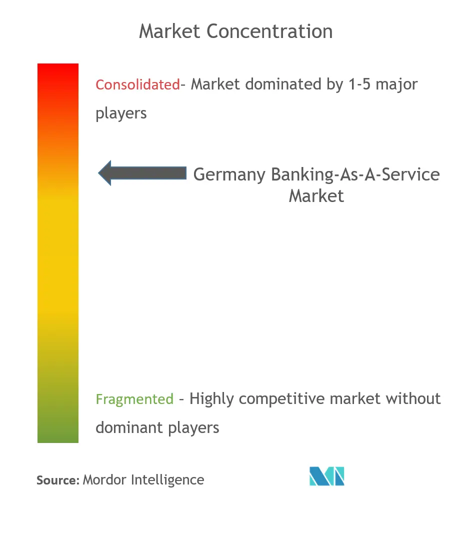 Germany Banking As A Service Market Concentration