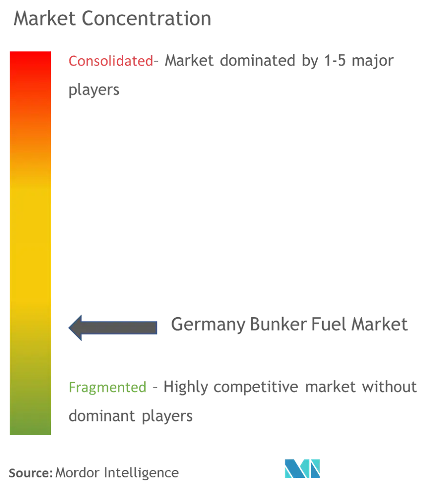 Germany Bunker Fuel Market Concentration