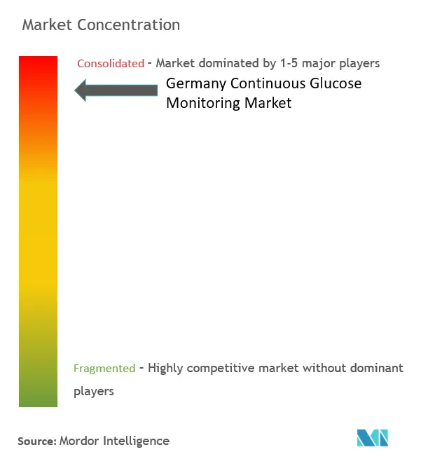 Germany Continuous Glucose Monitoring Market Concentration