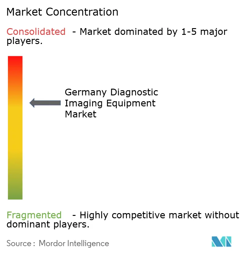 Germany Diagnostic Imaging Equipment Market Concentration