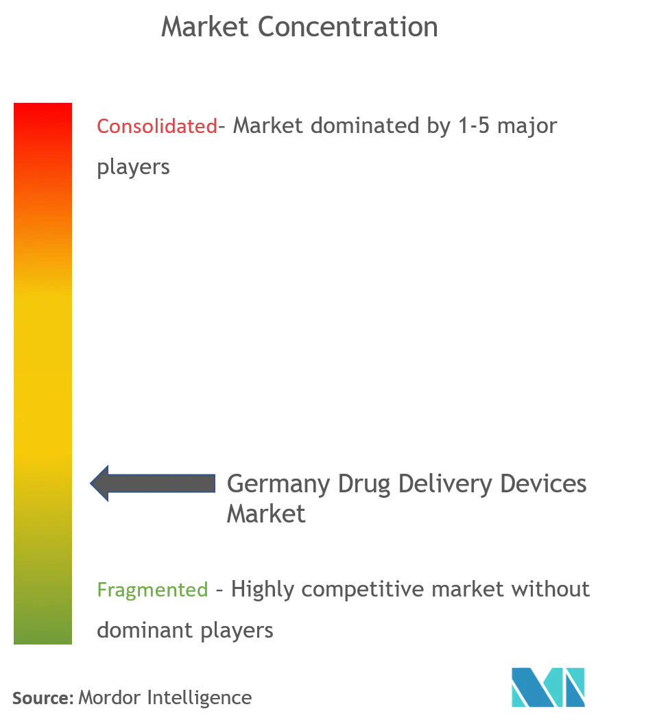Germany Drug Delivery Devices Market Concentration