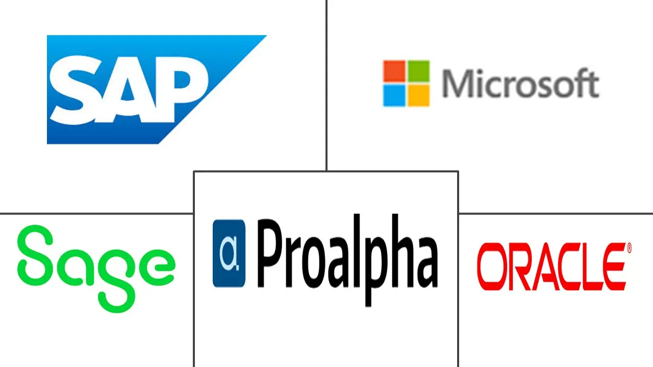 Major players in Germany Enterprise Resource Planning industry