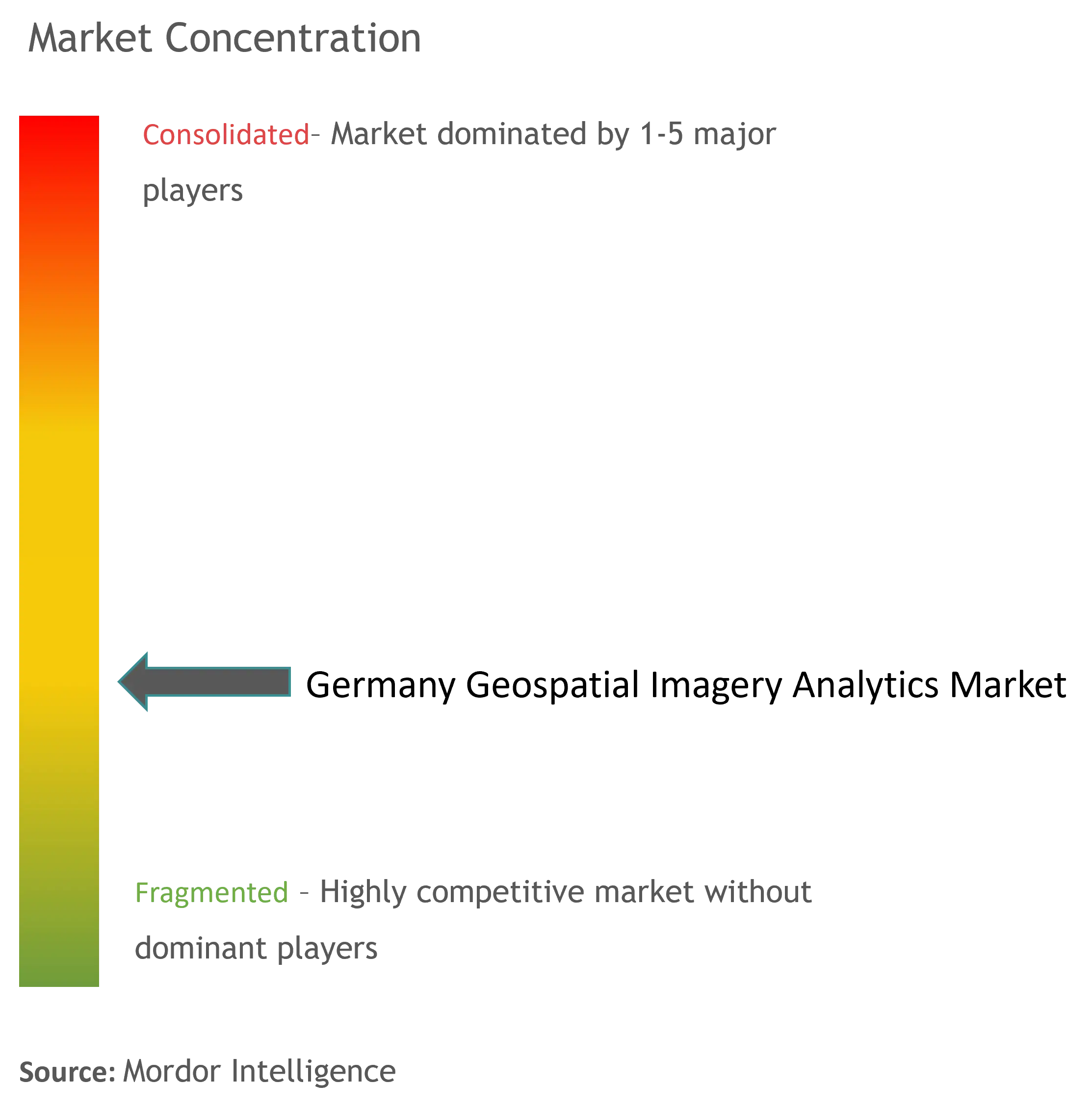 Germany Geospatial Imagery Analytics Market Concentration