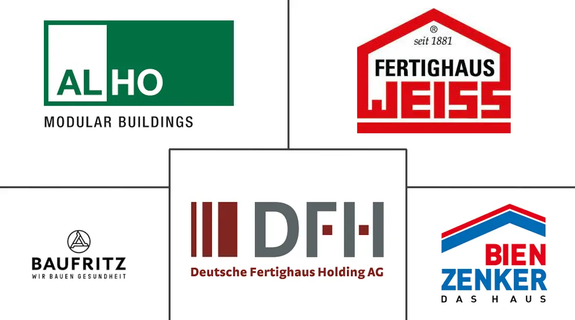 Principales actores del mercado de viviendas prefabricadas de Alemania