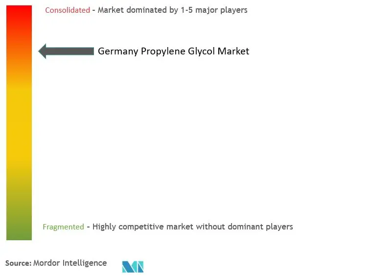 Germany Propylene Glycol Market Concentration