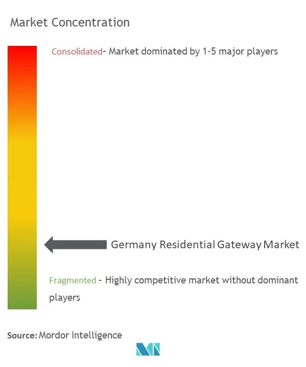 Germany Residential Gateway Market Concentration