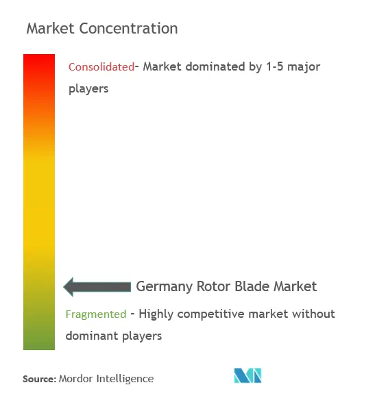 Germany Rotor Blade Market Concentration