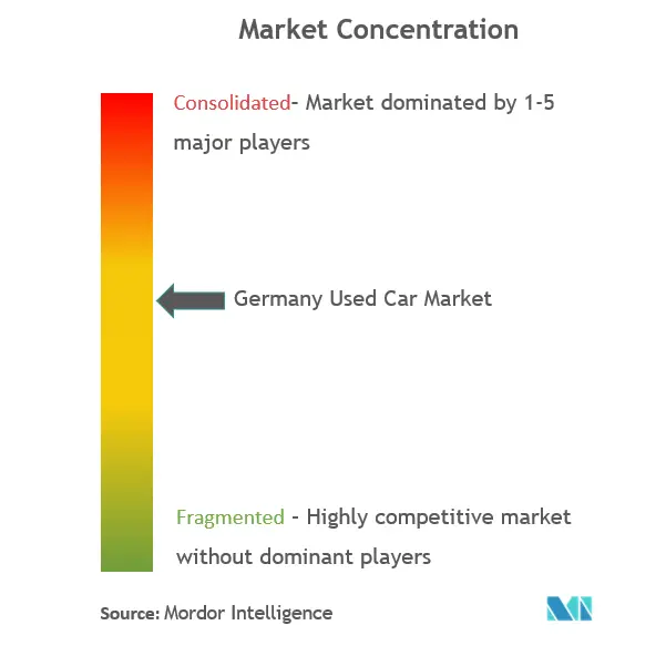 Alemania Coche UsadoConcentración del Mercado