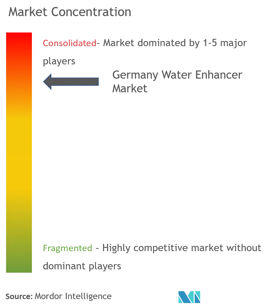 Germany Water Enhancer Market Concentration