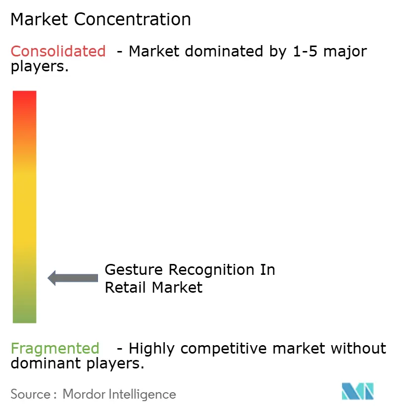 Gesture Recognition In Retail Market Concentration