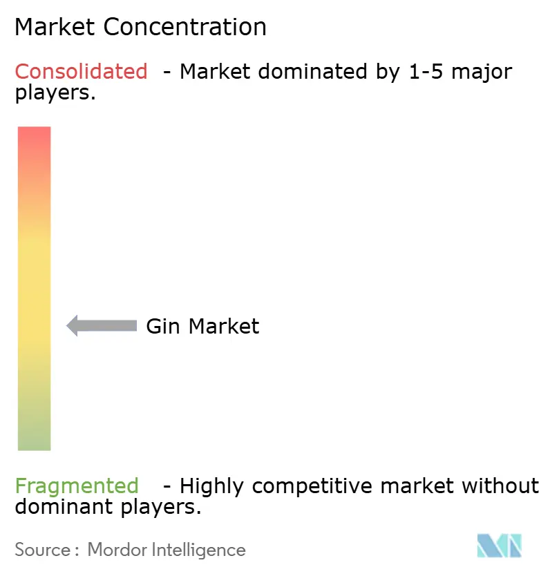 Gin Market Concentration
