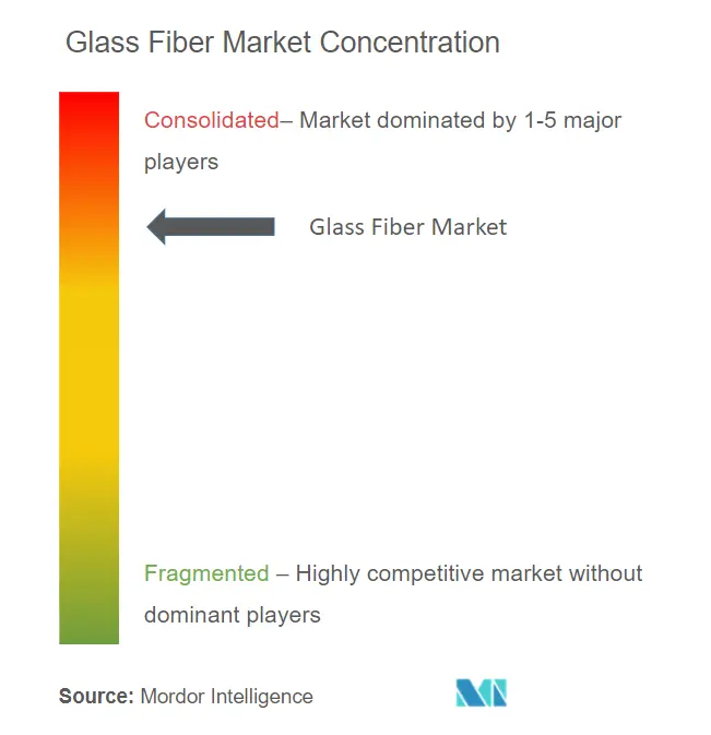 Glass Fiber Market Concentration