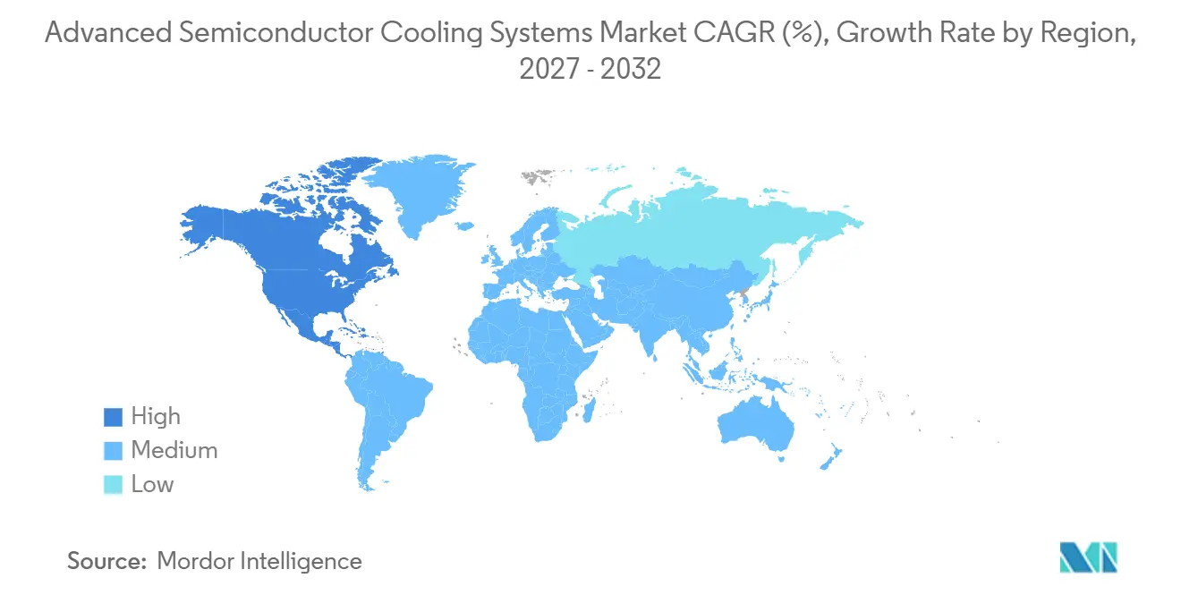 Advanced Semiconductor Cooling Systems Market Growth Rate by Region