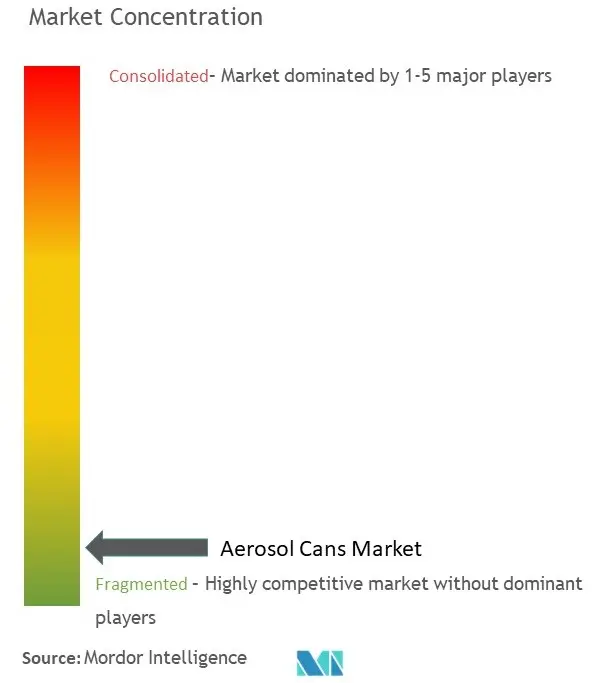 Aerosol Cans Market Concentration