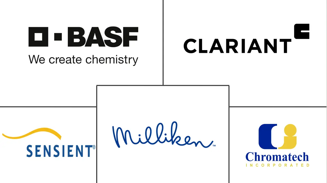 Major players in Agricultural Colorants industry