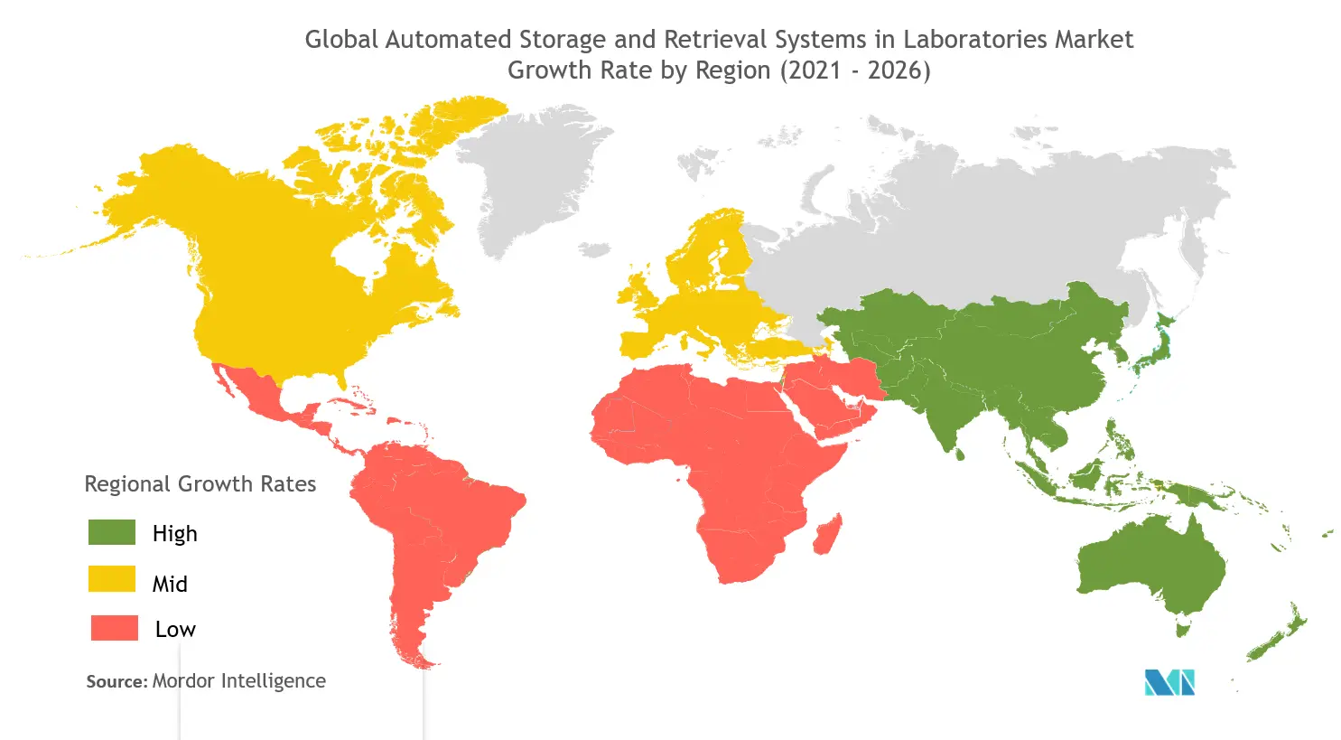Automated Storage and Retrieval Systems in Laboratories Market