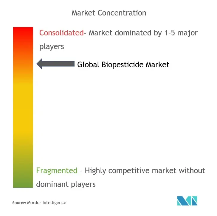 Biopesticides Market Concentration