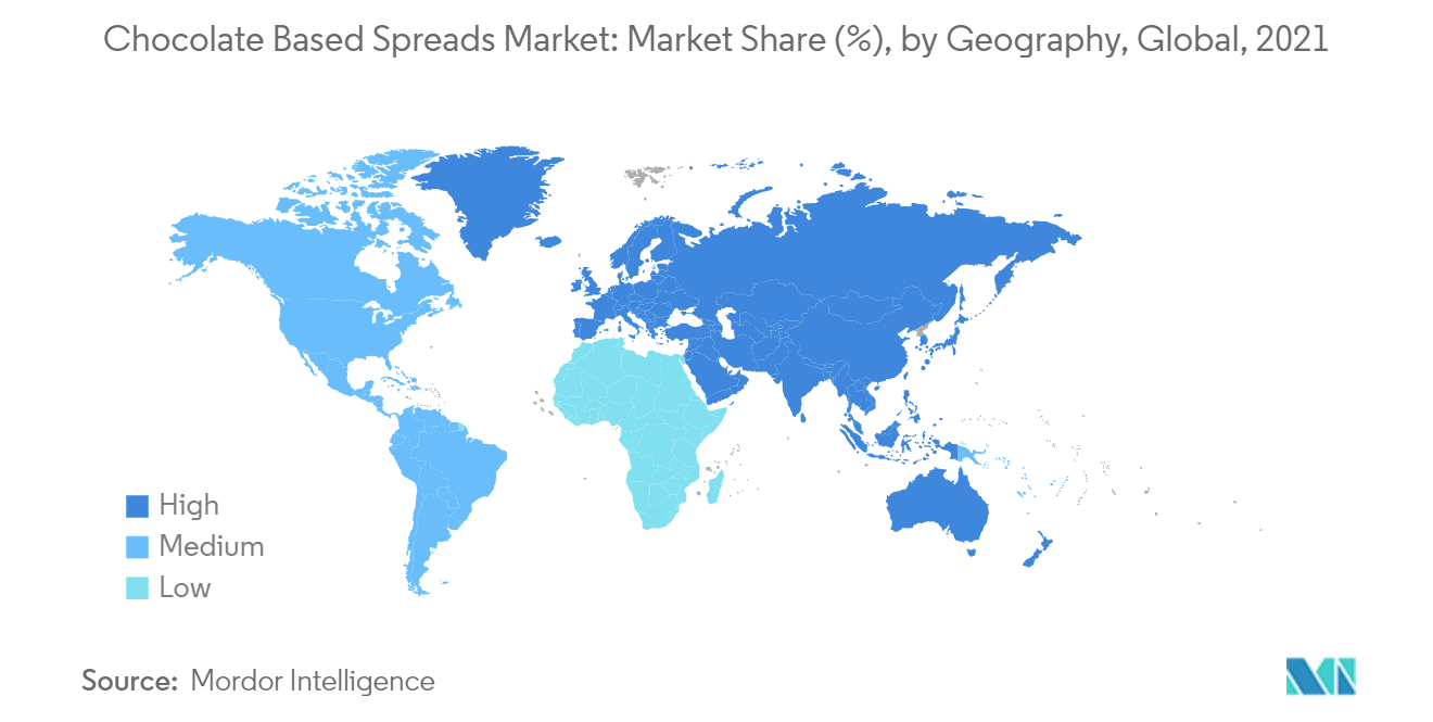 Chocolate-based Spreads Market Share
