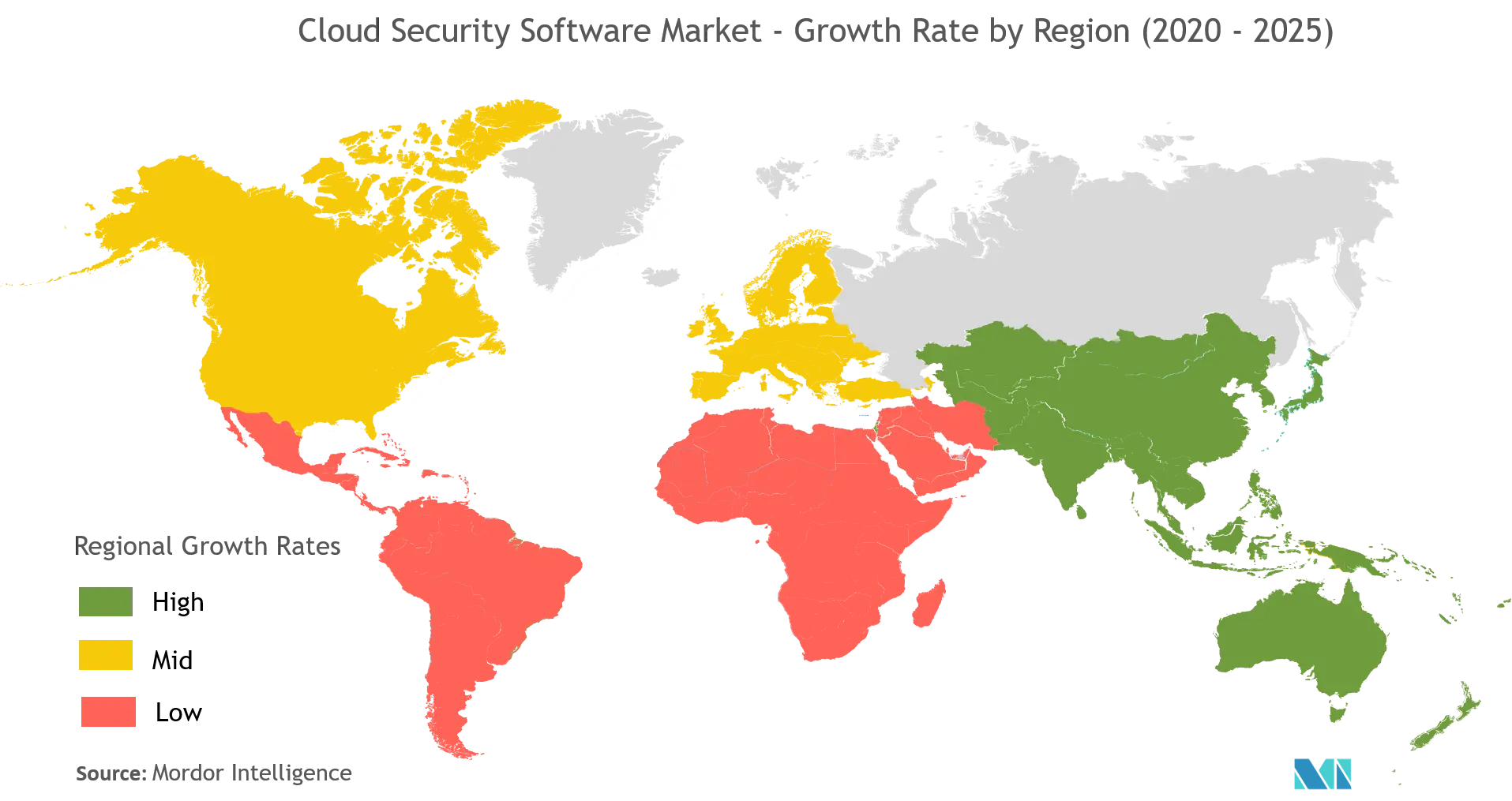 cloud security software market growth
